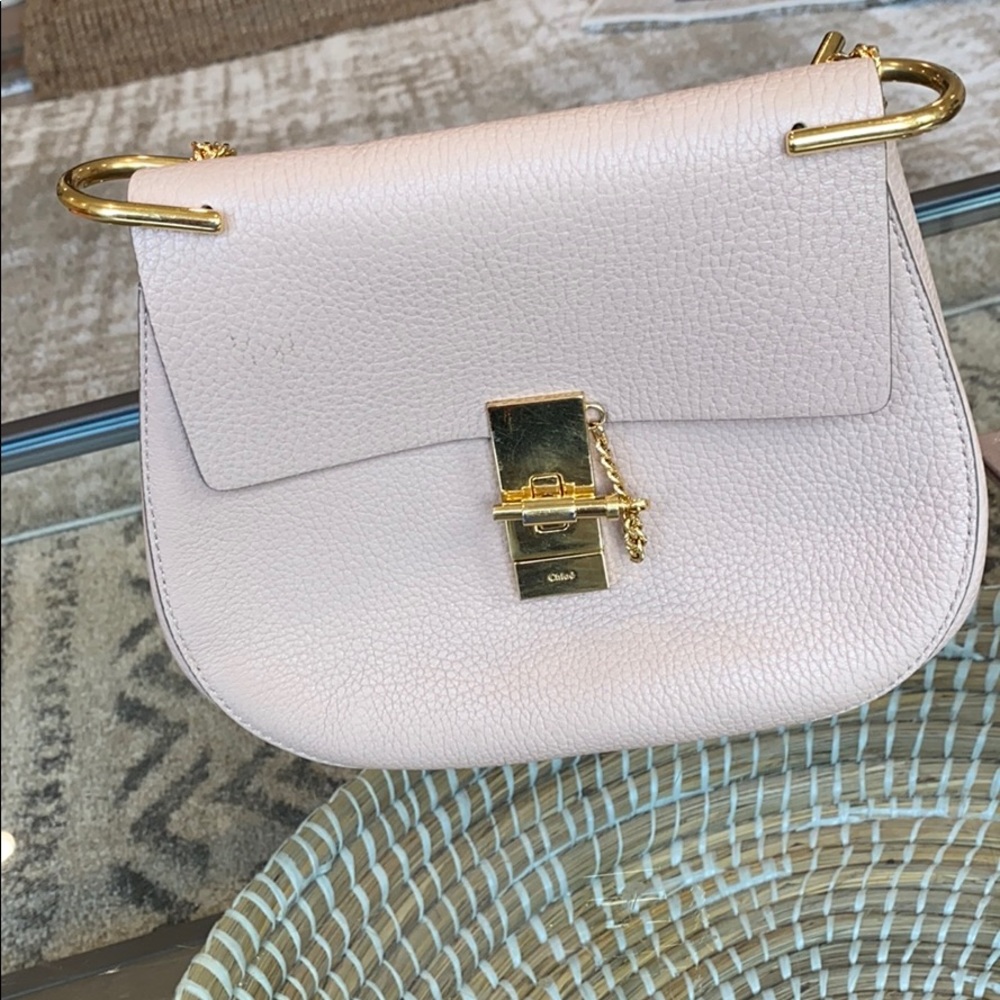 Chloe light pink bag